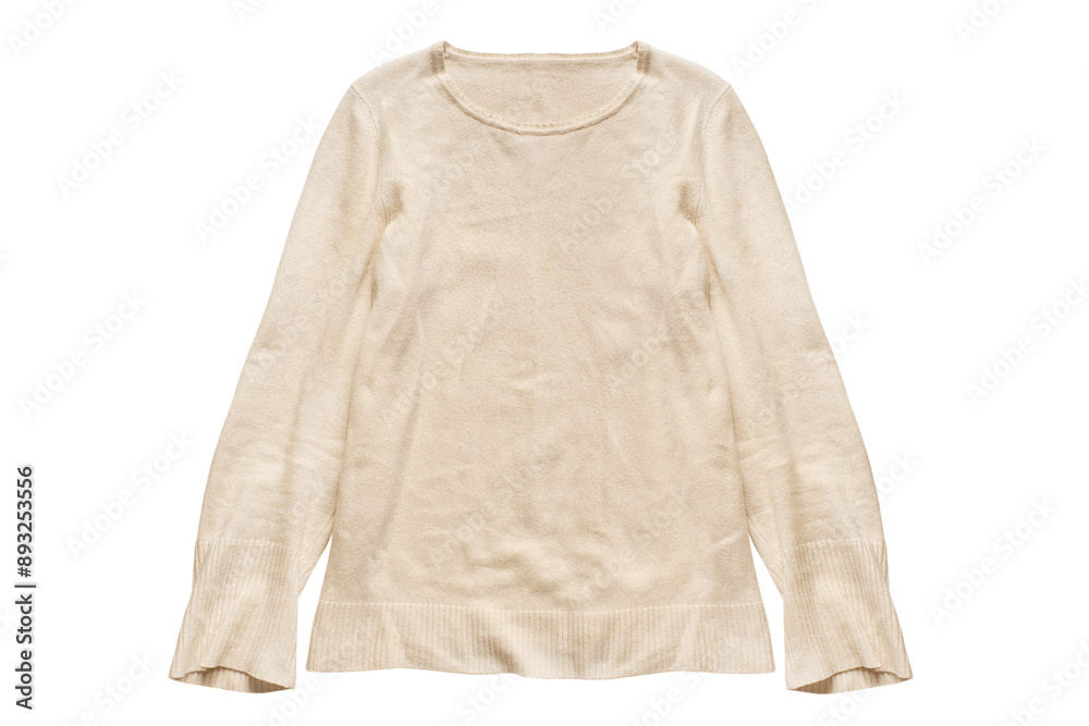 Cashmere pullover isolated Cashmere pullover isolated
