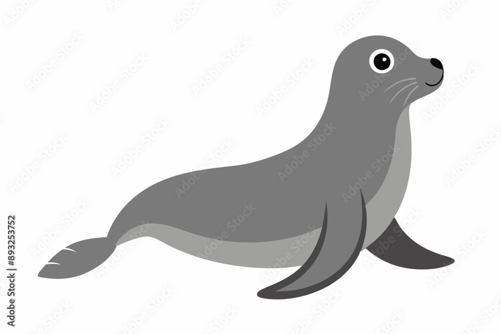 A Seal animal vector illustration