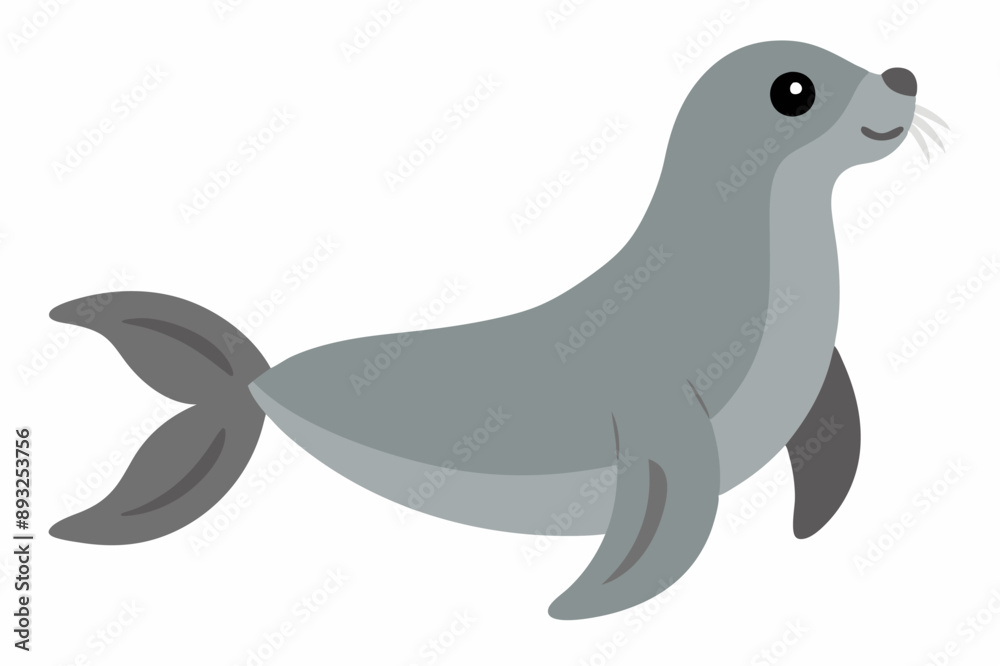 A Seal animal vector illustration A Seal animal vector illustration