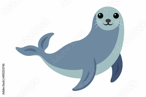 A Seal animal vector illustration