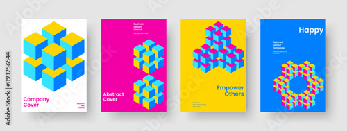 Modern Business Presentation Template. Isolated Book Cover Design. Geometric Flyer Layout. Banner. Background. Poster. Brochure. Report. Magazine. Pamphlet. Journal. Advertising. Catalog. Notebook