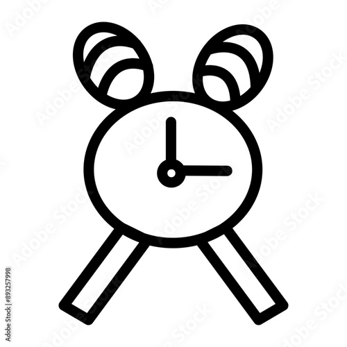 Alarm Clock Icon Style