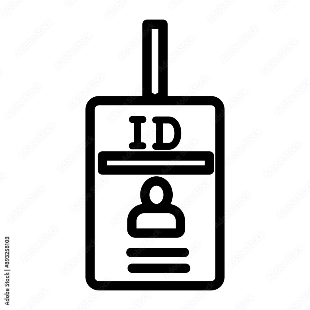 Student Card Icon Style Student Card Icon Style