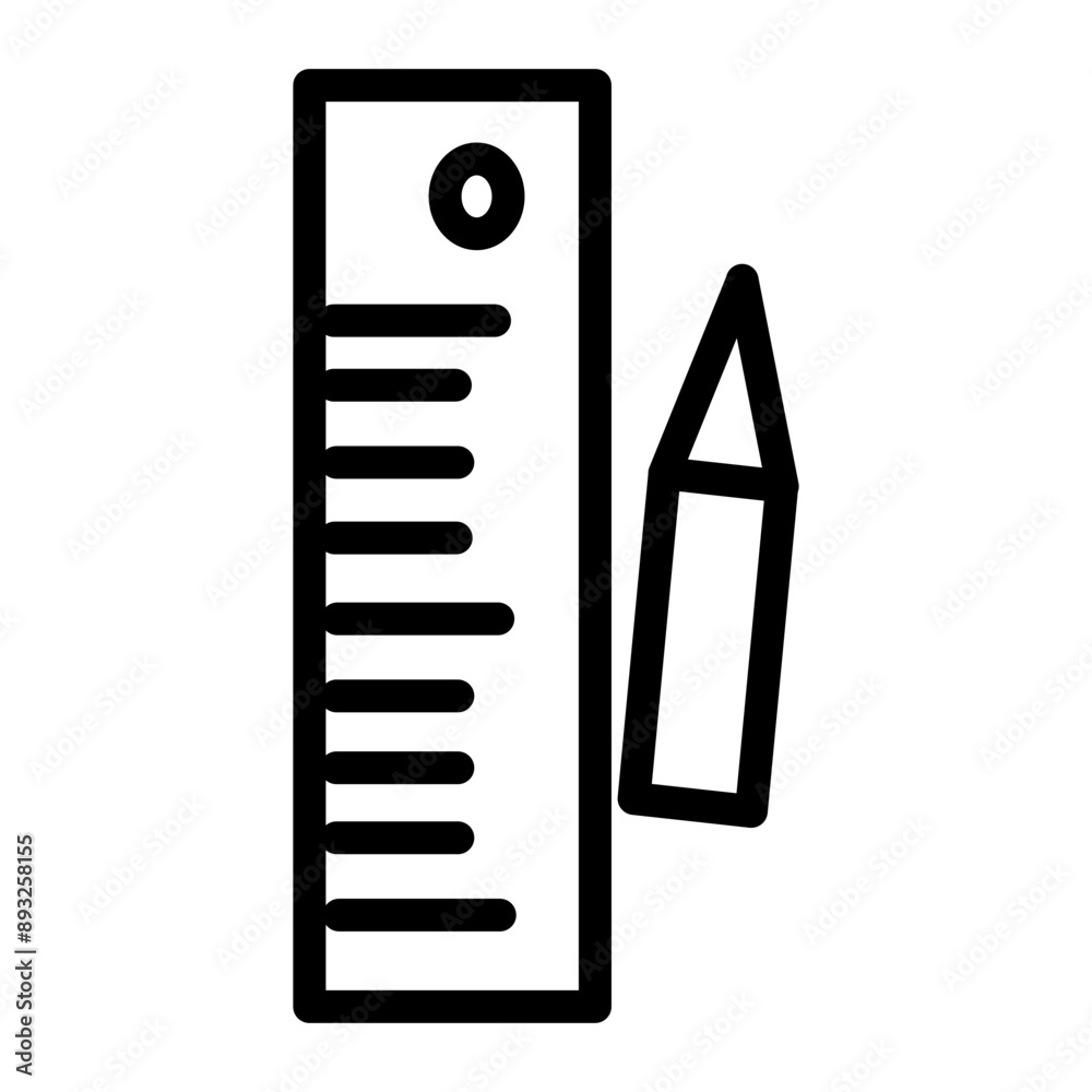 Ruler Icon Style Ruler Icon Style