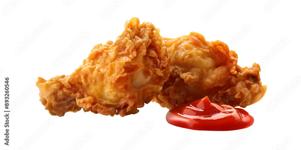 Fried Chicken PNG. Food item with sauce transparent. Fried Chicken PNG. Food item with sauce transparent.