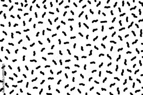 Sprinkle vector seamless pattern background. Donut pattern for celebration design. Doodle sketch vector illustration. 