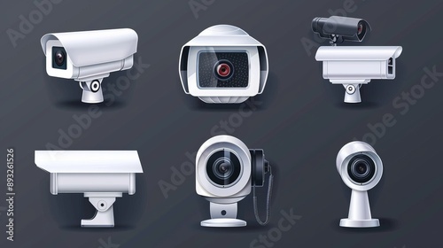 Video surveillance sign indicating the presence of cameras.