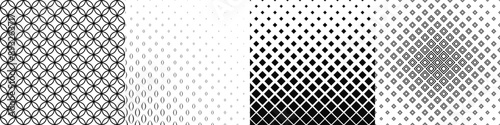 Black and white pattern collection