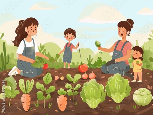 Growing Goodness: A Family Farming Adventure with Young Gardeners