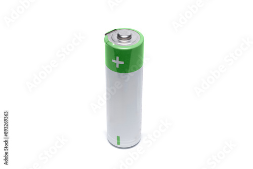 Blank white and green 1,5 volt  AAA battery