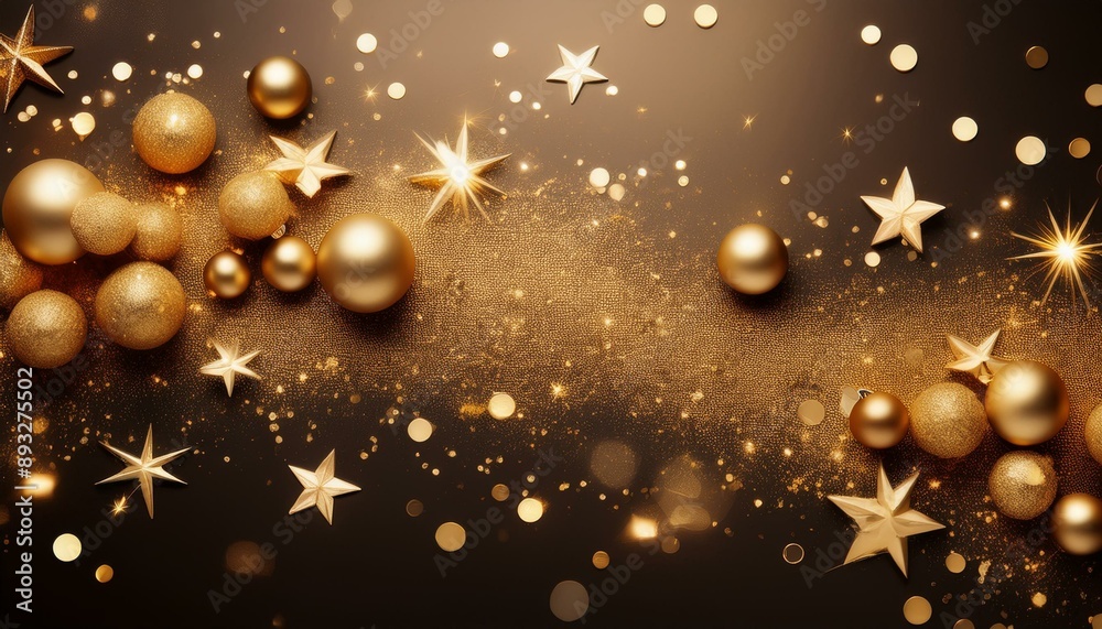 Simple background, gorgeous, gold dust, glitter Generated by AI Simple background, gorgeous, gold dust, glitter Generated by AI
