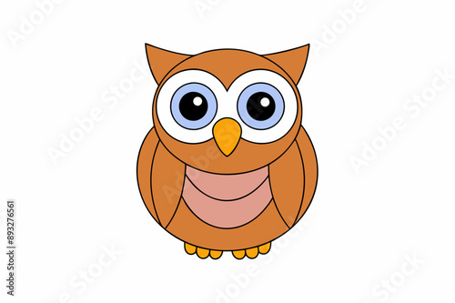 An Owl animal vector illustration photo