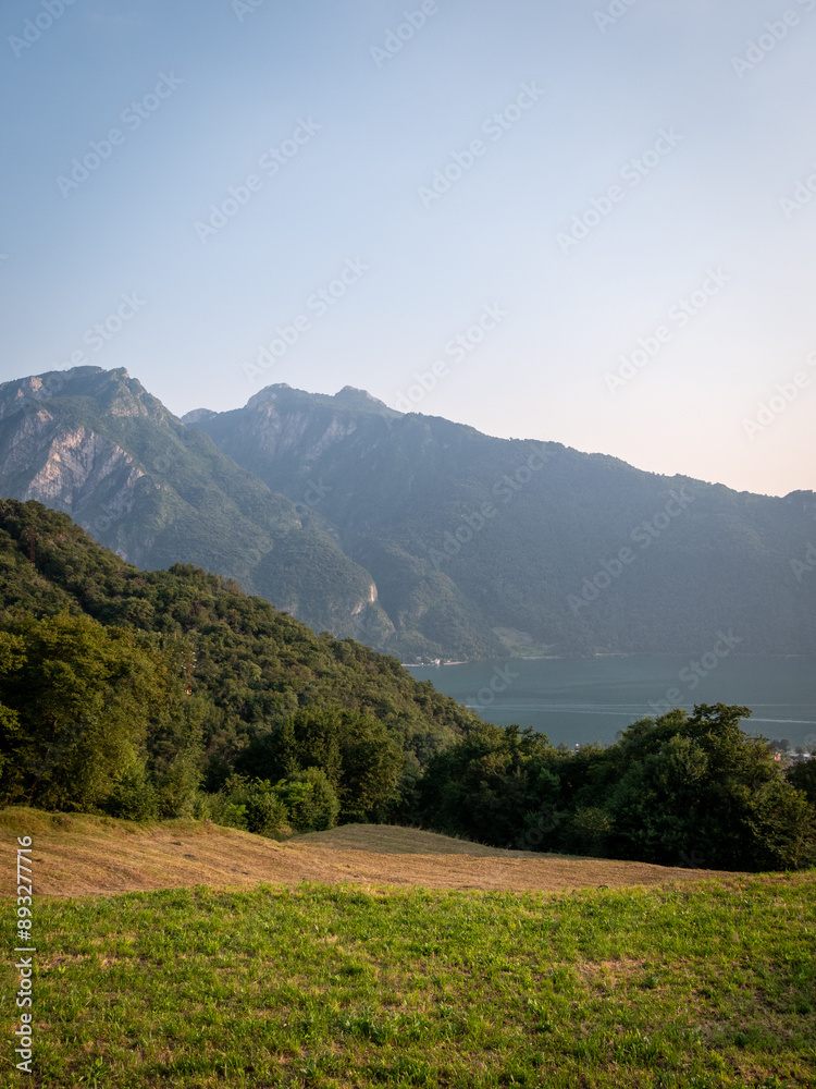 Fototapeta premium Paysage montagneux