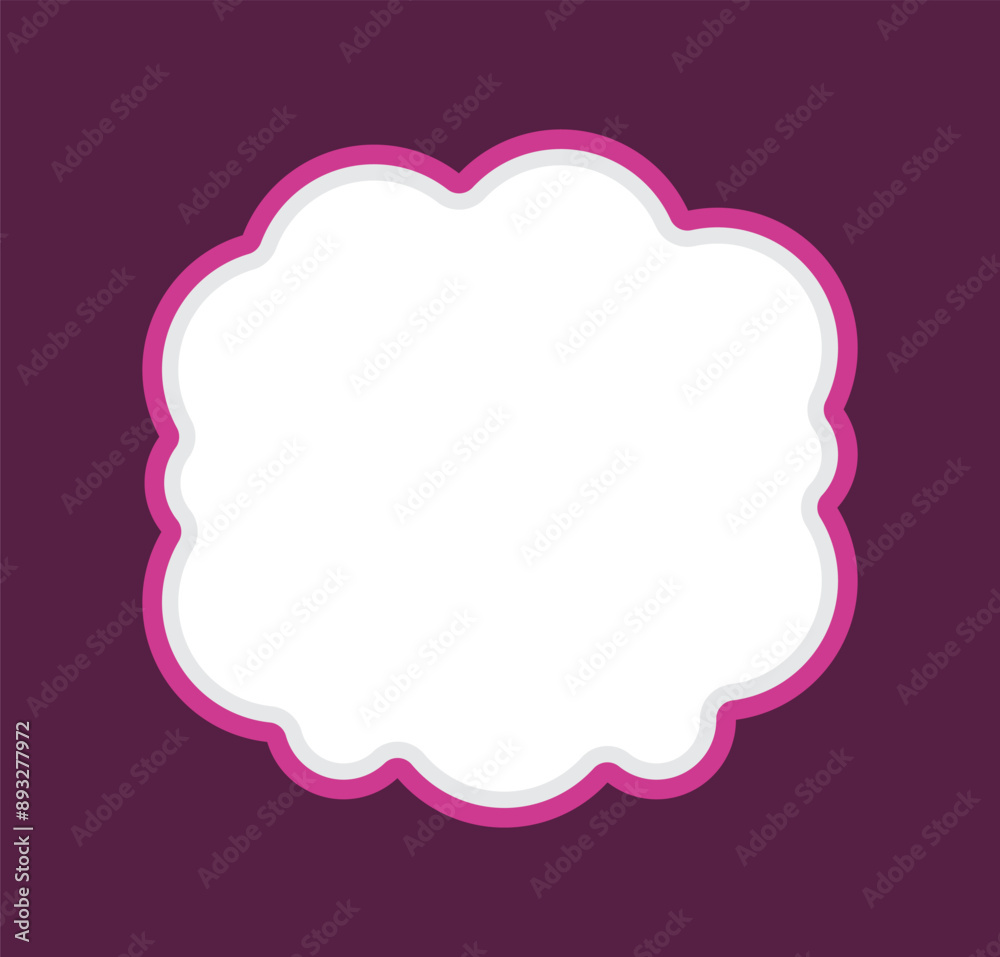 speech bubble frame cloud shape, balloon talk, dialogue chat sticker, speech bubble frame for background speech bubble frame cloud shape, balloon talk, dialogue chat sticker, speech bubble frame for background