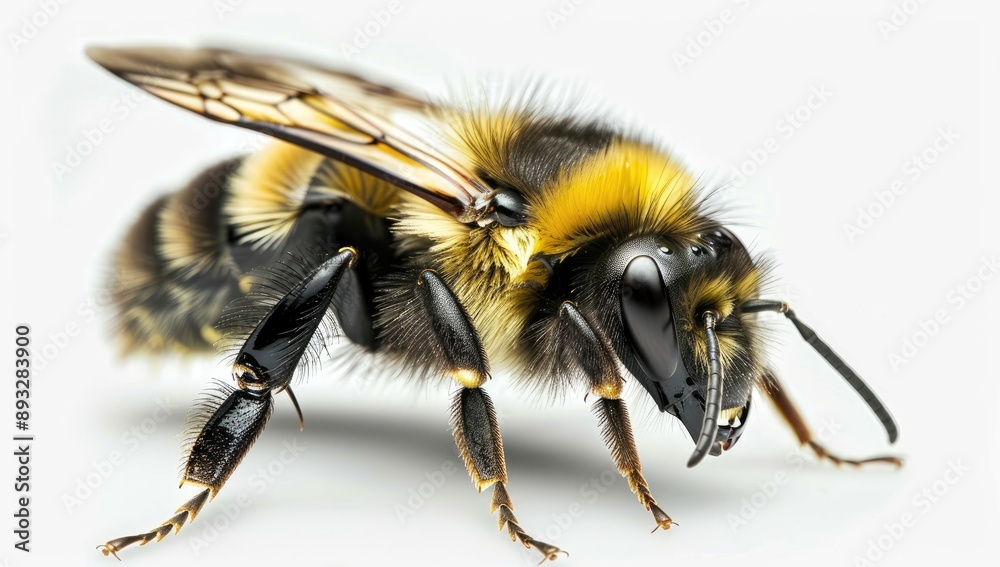 Intricate Details of a Honeybee Macro Intricate Details of a Honeybee Macro