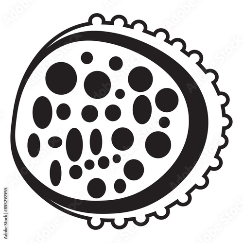 lysosome line icon 