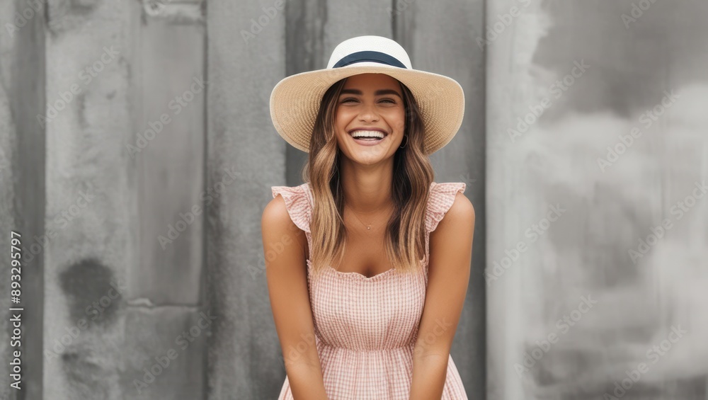 portrait of a woman with hat