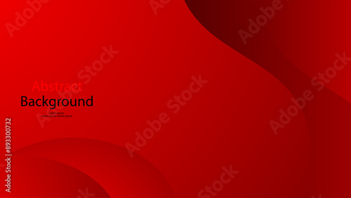 Red color background abstract art vector
