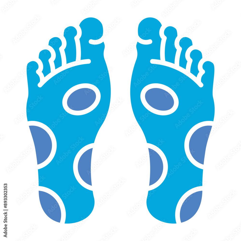 Obraz premium Reflexology Icon