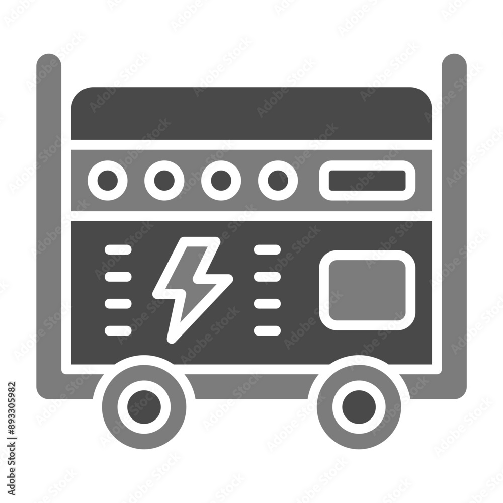 Electric Generator Icon