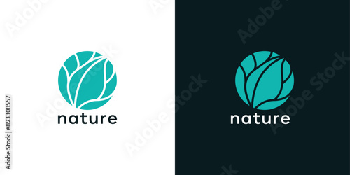 Abstract flower logo icon set. Collection of beauty floral ornament logo design Inspiration