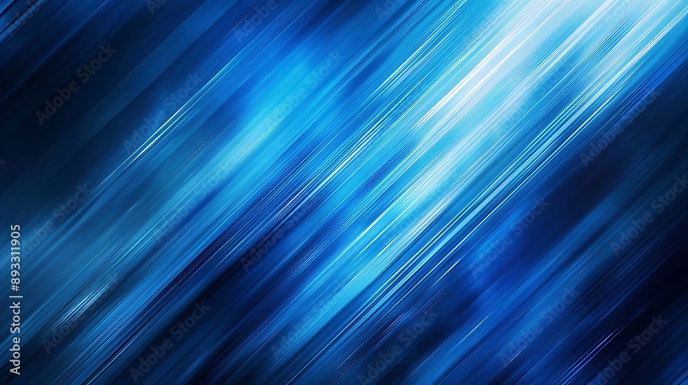 Abstract blue background with stripes