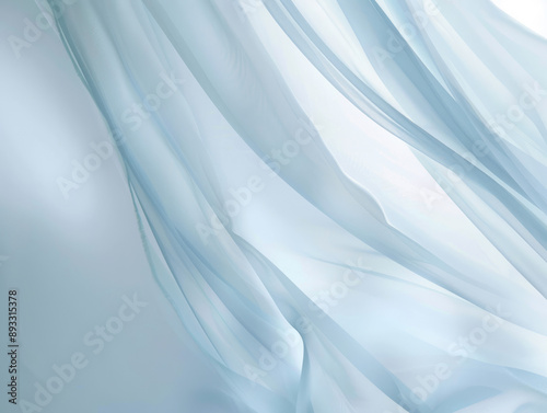 Calm and Collected Minimalistic Background in Soft Blue Tones 