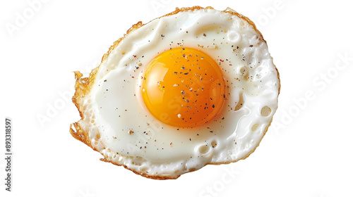 fried egg on transparent background