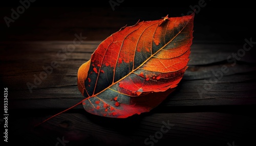 red maple leaf