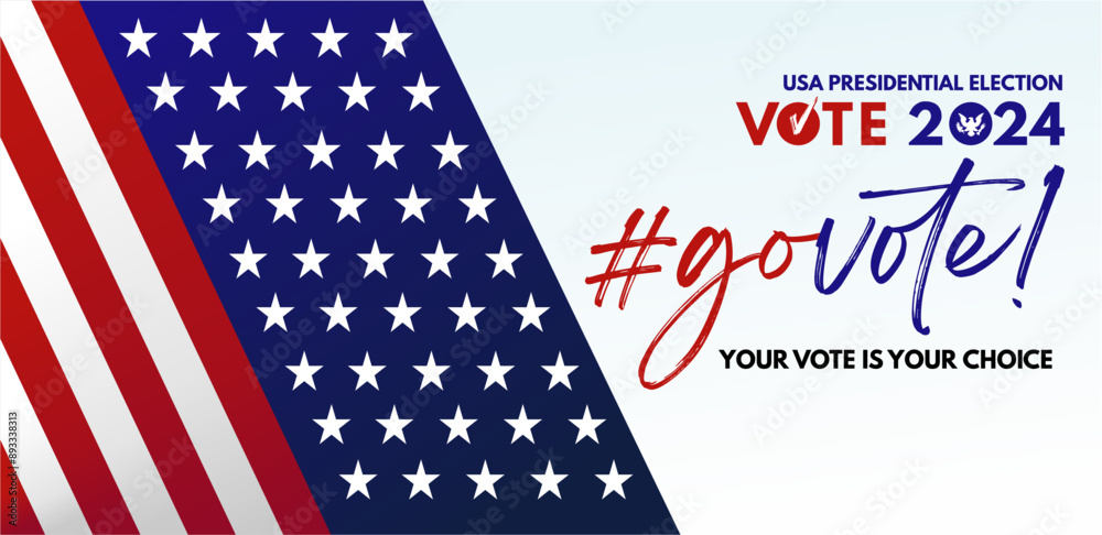 Obraz premium usa vote banner-2.eps