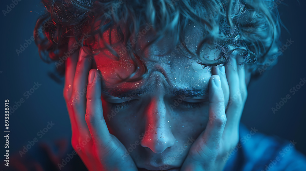 People are having a headache. People are having a headache.