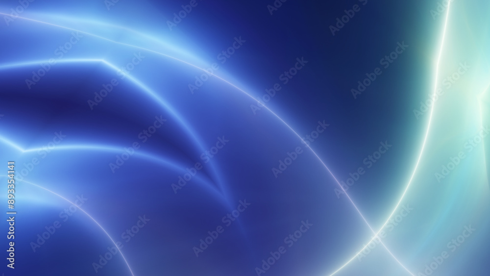 Fototapeta premium background neon line wave illustration