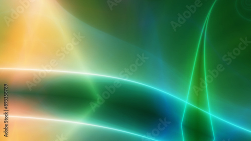 background neon line wave illustration