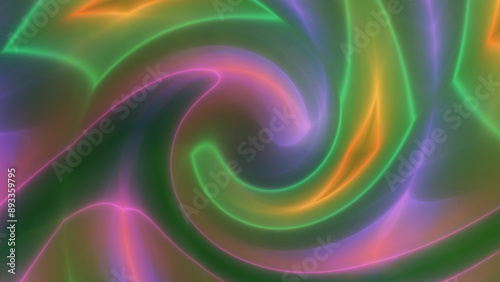 background neon line wave illustration