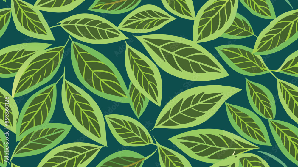 leaves Elegant seamless pattern. leaves seamless pattern background vector leaves Elegant seamless pattern. leaves seamless pattern background vector