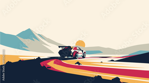 Abstract, Vintage, Retro, Minimalist, Scenic, Dreamlike, Wilderness, Pastel, Surreal, Ethereal, Journey, Adventure, Travel, Landscape, Nomadic, Silent, Psychedelic, Vibrant