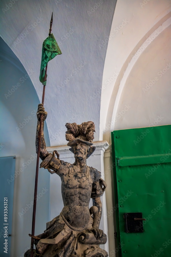 görlitz, deutschland - statue in der altstadt