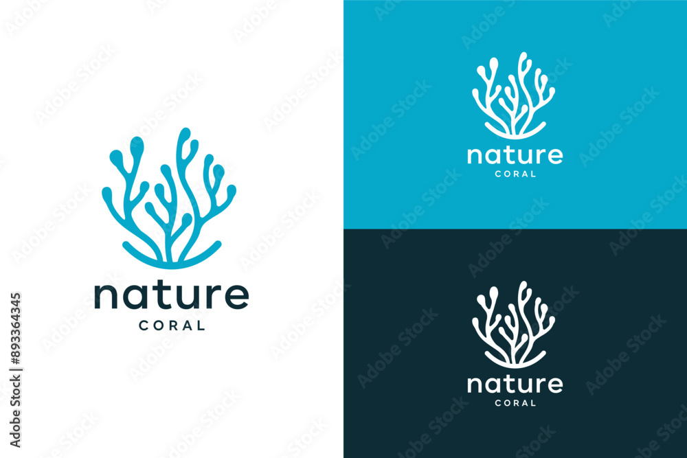 Mega set of collection icon Neuron Nerve Cell vector template, Coral Seaweed logo design inspiration Mega set of collection icon Neuron Nerve Cell vector template, Coral Seaweed logo design inspiration