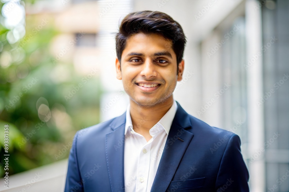 Young Indian Business Professional in Blazer, Posing with a Friendly and Approachable Expression
Young Indian Business Professional in Blazer, Posing with a Friendly and Approachable Expression