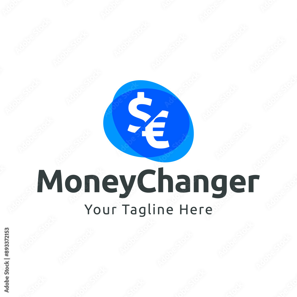 Money Changer Logo Template Design Vector Money Changer Logo Template Design Vector