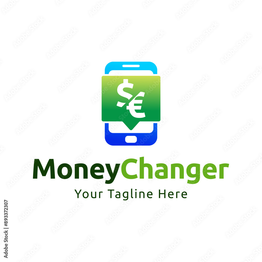 Money Changer Logo Template Design Vector Money Changer Logo Template Design Vector