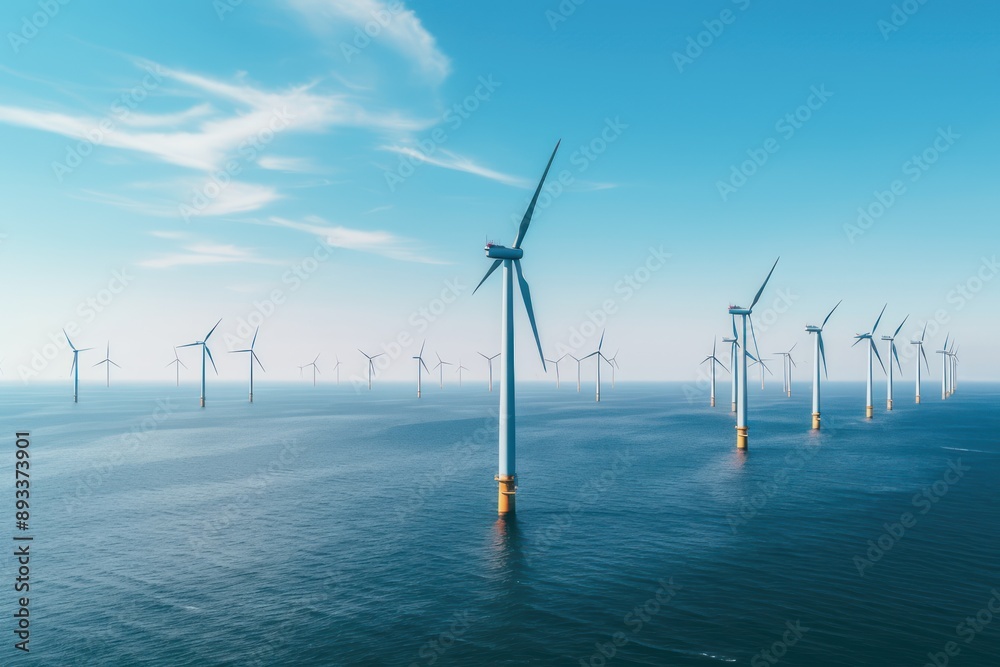 Offshore wind farm, alternative energy Offshore wind farm, alternative energy