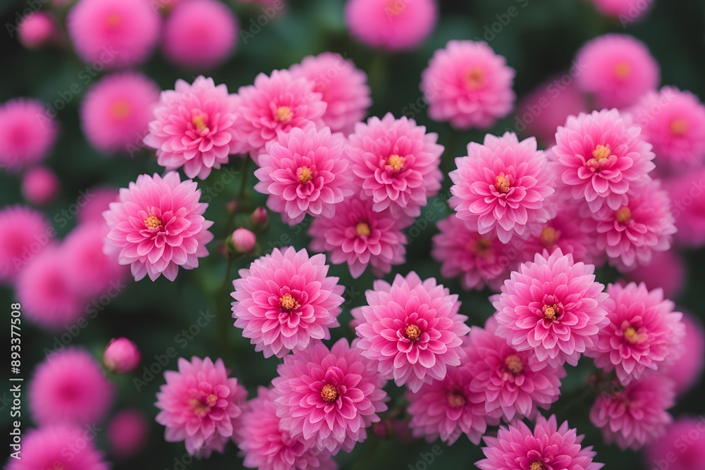 Chinese pink flowers bokeh background, AI Generated Chinese pink flowers bokeh background, AI Generated