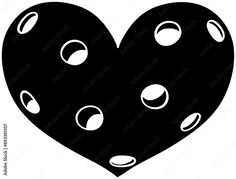 Fototapeta premium racket illustration sport silhouette equipment logo play icon pickle outline ball pickleball game exercise match competition activity tournament paddle shape hobby racquet american for vector graphic 