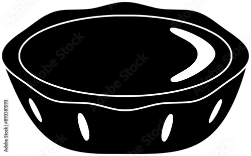 sweet illustration cake silhouette tart logo egg icon custard outline bakery tasty pastry portuguese pie dessert snack breakfast delicious shape traditional cream golden for vector graphic background