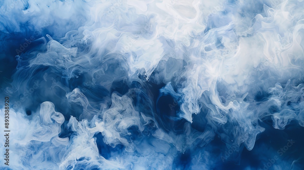 Tranquil Blue and White Ink Clouds A Serene and Artistic Masterpiece Tranquil Blue and White Ink Clouds A Serene and Artistic Masterpiece