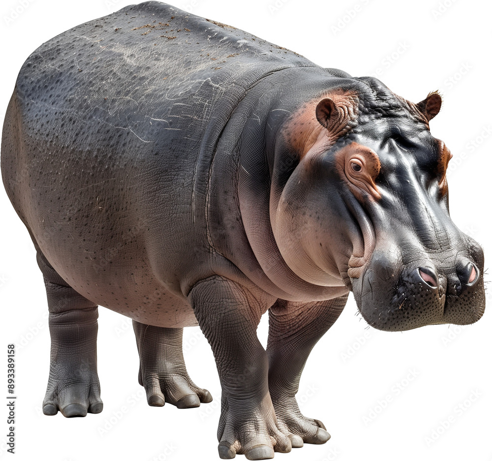 A Hippo in its Aquatic Home A Hippo in its Aquatic Home