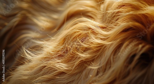 Golden Fur Texture