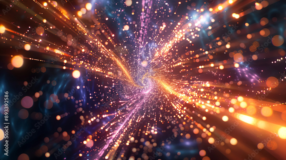 Step into a mesmerizing galaxy of vibrant stars with this stunning image Step into a mesmerizing galaxy of vibrant stars with this stunning image