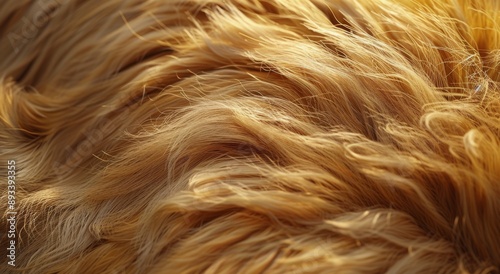 Golden Fur Texture